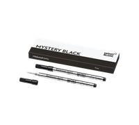Montblanc Writing Accessories 2 Rollerball Pen Refills Fine Mystery Black - Black MNT-665