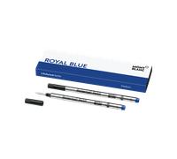 Montblanc Writing Accessories 2 Rollerball Pen Refills Medium Royal Blue - Blue MNT-774