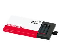 Montblanc Writing Accessories 8 Ink Cartridges Fountain Pen Refills Moderna Red - Red MNT-772