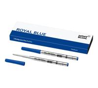 Montblanc Writing Accessories Refills 2 Ballpoint Pen Refills M Royal Blue - Blue MNT-031