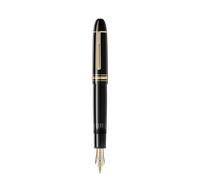 Montblanc Writing Instrument Meisterstuck Gold Coated 149 Fountain Pen F - Black
