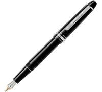 Montblanc Writing Instrument Meisterstuck Platinum Coated Classique Fountain Pen - Silver