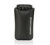 MONTCAMPER 30D Nylon Waterproof Storage Sack for Camping, Hiking and fishing- Roll Top Closure-Portable Waterproof Dry Bag-Keeping Luggage Dry and Organized(5L/Black)