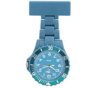MontCherry 3D Bookmark and Prince NY London Rotating Unisex Nurses Fob Watch by Trendz (Lime Green/White Face)