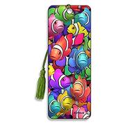 MontCherry 3D Bookmarks in Various Designs with Silky Tassel Sold by Trendz (Clown Fish)