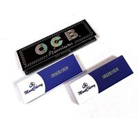 MONTCHERRY BRAND 2 TIPS & OCB PREMIUM #1 REGULAR SIZE ROLLING PAPERS BOX OF 50 BOOKLETS COMBO BY TRENDZ