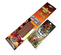 MontCherry Brand 3D Bookmark & Juicy Jay's Thai Incense Sticks, 20 In A Pack... 'Apple Brownbetty' Fragrance - 1 Pack Combo by Trendz