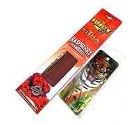 MontCherry Brand 3D Bookmark & Juicy Jay's Thai Incense Sticks, 20 In A Pack... 'Raspberry' Fragrance - 1 Pack Combo by Trendz