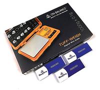 MontCherry Brand Exclusive 2 Tips and On Balance Tuff-Weigh 1000g x 0.1g Electronic Digital Pocket Scale by Trendz