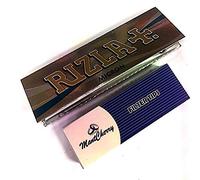 MontCherry Brand Exclusive 2 Tips and Rizla Micron Ultra Thin Standard Regular Size - 20 Booklets Combo Deal by Trendz