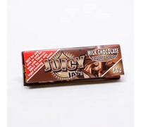 MONTCHERRY BRAND EXCLUSIVE 2 TIPS JUICY JAY'S "MILK CHOCOLATE" FLAVORED SMOKING ROLLING PAPERS 1-1/4 SIZE - 12 BOOKLETS COMBO DEAL SOLD BY TRENDZ