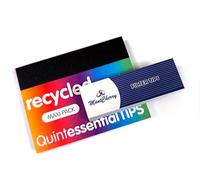 MONTCHERRY BRAND EXCLUSIVE 2 TIPS & QUINTESSENTIAL RECYCLED CHLORINE FREE ROLLING FILTER TIPS "MAXI PACK" - 20 BOOKLETS SOLD BY TRENDZ