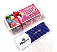 MONTCHERRY BRAND EXCLUSIVE TIPS PACK AND RIPS FLAVOURED CIGARETTE ROLLING PAPER IN ''BUBBLEGUM'' FLAVOR - 3 ROLLS COMBO DEAL BY TRENDZ