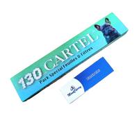 MontCherry Brand Tips & Cartel Extra Long 130mm Rolling Papers + art Filter Tips - 3 Booklets(32 papers & 32 Tips Each Booklet) by Trendz