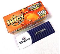 MONTCHERRY BRAND TIPS & JUICY JAY'S FLAVORED ROLLS 'PEACHES & CREAM' - 6 ROLLS BY TRENDZ