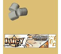 MONTCHERRY BRAND TIPS PACK AND JUICY JAY'S "MARSHMALLOW" FLAVORED SMOKING ROLLING PAPERS 1-1/4 SIZE - 3 BOOKLETS - COMBO DEAL SOLD BY TRENDZ