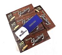 MontCherry Brand Tips Pack and Other Brands of Filter Tips 5 Booklets Combo By Trendz (Smoking Brown Tips)