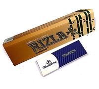 MontCherry Brand Tips Pack and R. Bamboo Regular Size Slim Ultra Thin Papers 10 Booklets Deal by Trendz