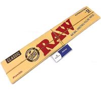 MontCherry brand Tips & Raw Classic Supernatural 12 Inch Rolling Papers - 1 Booklet by Trendz