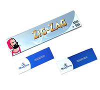 MontCherry Brand Tips & Zig-Zag Silver King Size Connoisseur 10 Booklets(32 Slim Rolling Papers + 32 Tips Each Booklet) by Trendz