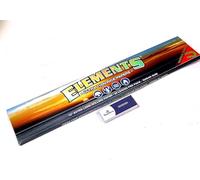 MontCherry Tips & Elements Supreme 12 Inch Super Size Ultra Thin Rice Rolling Papers with Magnetic Closure - 2 Booklets by Trendz