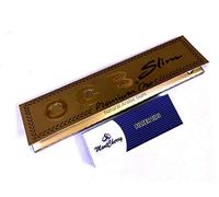 MontCherry Tips & OCB Gold Slim Premium King Size Rolling Paper - 10 Booklets by Trendz