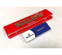 MontCherry Tips & Rizla Red King Size Rolling Paper - 3 Booklets by Trendz