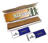 MontCherry Tips & RizlaBamboo Combi Pack 12 Booklets(Papers & Tips)
