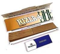 MontCherry Tips & RizlaBamboo Combi Pack 3 Booklets(Papers & Tips)