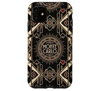 Monte Carlo Casino Inspired Ornamental Art Deco Design Case for iPhone 11