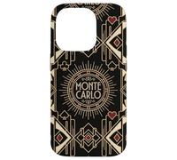 Monte Carlo Casino Inspired Ornamental Art Deco Design Case for iPhone 14 Pro