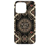 Monte Carlo Casino Inspired Ornamental Art Deco Design Case for iPhone 15 Pro Max