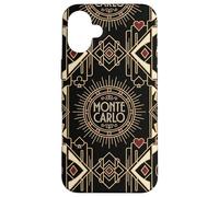Monte Carlo Casino Inspired Ornamental Art Deco Design Case for iPhone 16 Plus