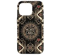 Monte Carlo Casino Inspired Ornamental Art Deco Design Case for iPhone 16 Pro