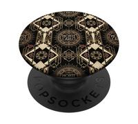 Monte Carlo Casino Inspired Ornamental Art Deco Design PopSockets Adhesive PopGrip