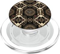 Monte Carlo Casino Inspired Ornamental Art Deco Design PopSockets PopGrip for MagSafe