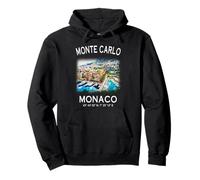 Monte Carlo Monaco Yacht Marina Côte d’Azur Mediterranean Pullover Hoodie