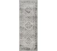 Monte Carlo Runner - Oriental Vintage - MNC2314 - Grey - 80cm x 220cm