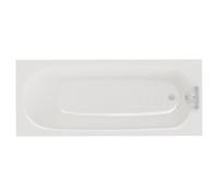 Monte Carlo Textured Base Anti Slip Straight Single Ended Bath | White | Acrylic | 1700mm x 700mm