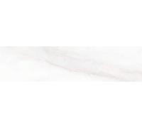 Monte Kitchen Bathroom Ceramic Matt Finish Brick Effect Wall Tiles Box of 24 White Marble 300 x 73mm (Cut Sample)