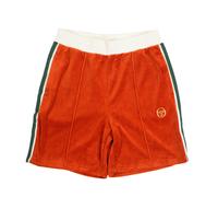 Monte Velour Shorts Rooibos Tea / Gardenia, XXL