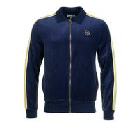 Sergio Tacchini Men's Monte Velour Track Jacket, Blue