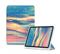 Montecarduo Case For For Ipad Mini 5 Case 2019, Ipad Mini 4 Case, Leather Shockproof Shell Stand Smart Cover With Auto Wake/Sleep For Apple Ipad Mini 5Th/4Th Gen 7.9" Tablet，Gorgeous Sunset