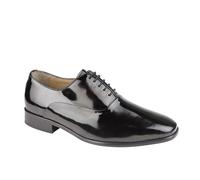 Montecatini Trieste Leather Men's Shoes Men's Trainers, Size 9 In Black Patent