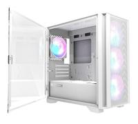 MONTECH AIR 100 ARGB, Micro-ATX, Tempered Glass - weiß