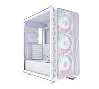 Montech AIR 903 MAX, E-ATX Mid Tower Case, High Airflow, 3X 140mm ARGB PWM & 1x 140mm PWM Fans Pre-Installed, Tempered Glass Side Panel, Mesh Front, Type-C, Support 4090 GPUs, White