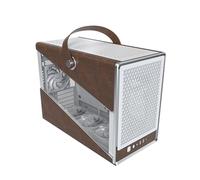 Montech Heritage Pro White Tempered Glass/Leather MicroATX Case