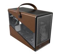 Montech Heritage Pro Black Tempered Glass/Leather MicroATX Case