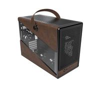 Montech Heritage Pro Black Tempered Glass/Leather MicroATX Case