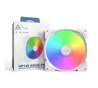 MONTECH HP140mm PWM ARGB Fan - High Airflow, Quiet Rifle Bearing, 1600RPM, 4-Pin - White